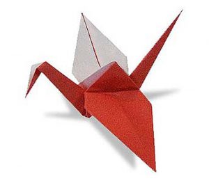 《伝承》紅白鶴1