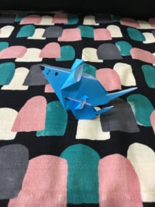 ねずみさん折ってみました