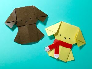 ワンちゃん・マフラー付き