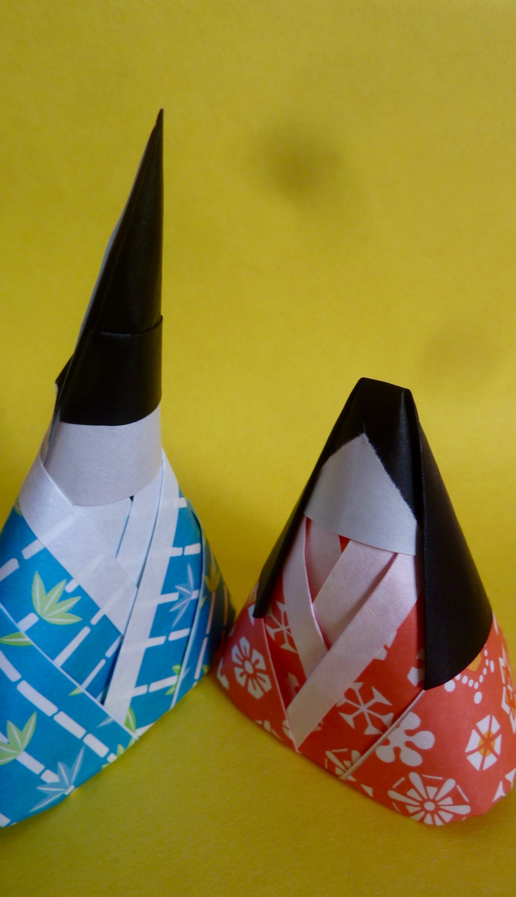 おひなさま　立体　Hina dolls 3-D