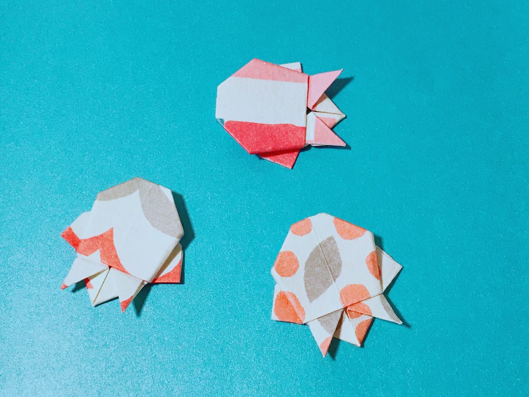 Origami folded by けー