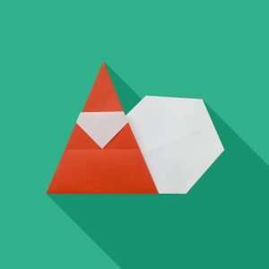 Origami folded by Kei Shingu