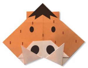 いのししのかお