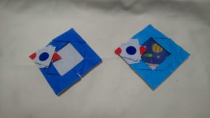 Origami folded by あらいぐま
