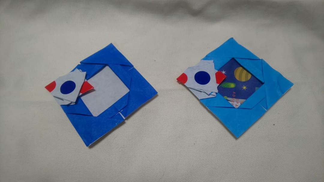 Origami folded by あらいぐま