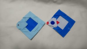 Origami folded by あらいぐま