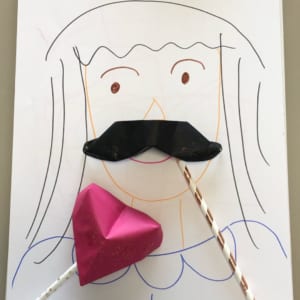 おヒゲのフォトプロップス