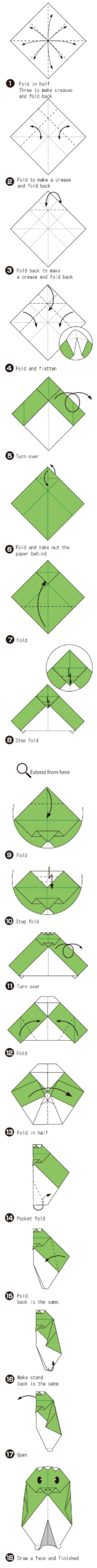 How to fold Kappa, step 1