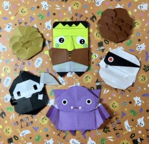 Origami folded by スローなのんちゃん