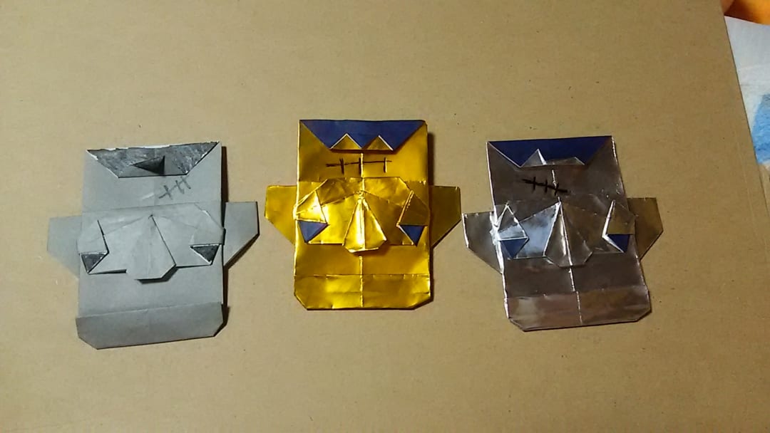 Origami folded by シオリン