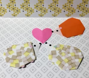 Origami folded by スローなのんちゃん