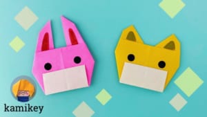 マスクうさぎ•ねこ