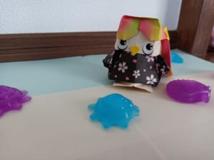 Origami folded by 月星陽