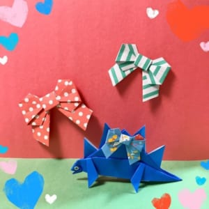 Origami folded by スローなのんちゃん