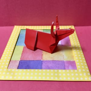 Origami folded by スローなのんちゃん