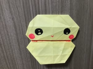 ココナッツの折ってみた