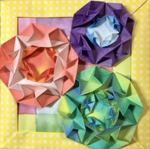Origami folded by スローなのんちゃん