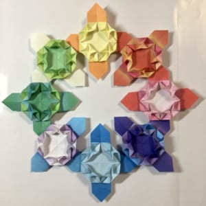 Origami folded by スローなのんちゃん