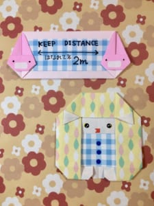 Origami folded by スローなのんちゃん
