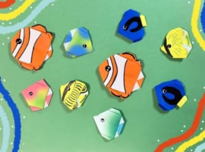 ナンヨウハギも仲間入り。
真夏の南の島の海の中のようです。