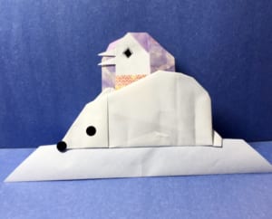 Origami folded by スローなのんちゃん
