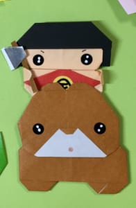 Origami folded by スローなのんちゃん
