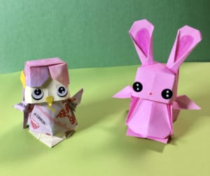 Origami folded by スローなのんちゃん