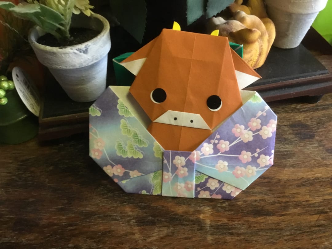 Origami folded by シオリン