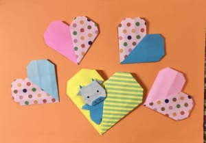 Origami folded by スローなのんちゃん