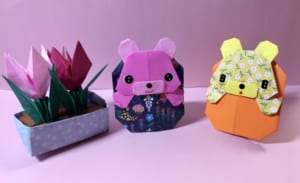 Origami folded by スローなのんちゃん