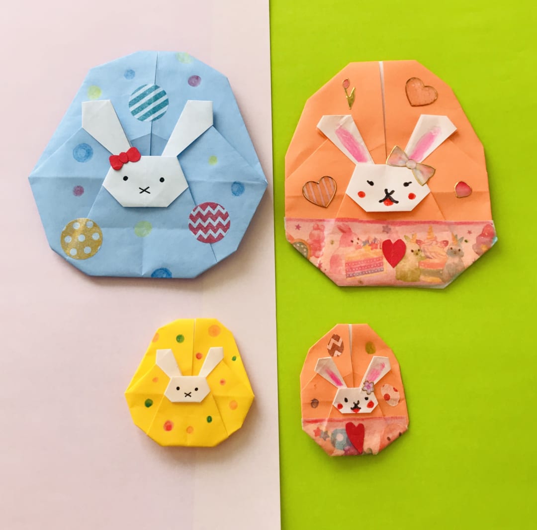Origami folded by りんご