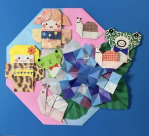 Origami folded by スローなのんちゃん