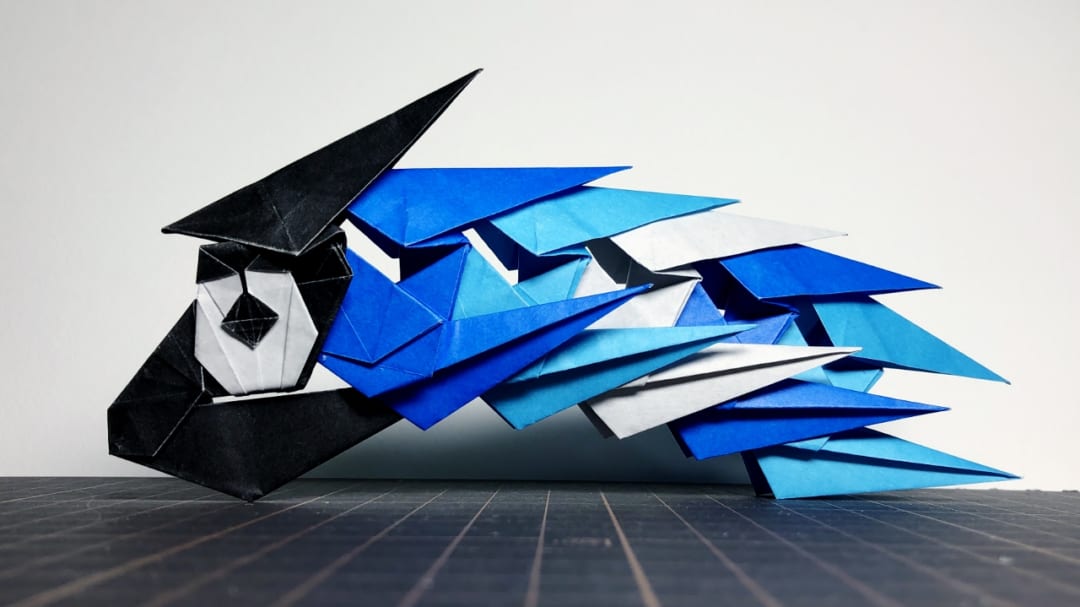 無限連結式こいのぼり origami by den