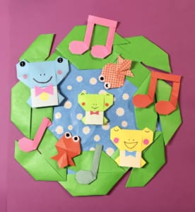 Origami folded by スローなのんちゃん