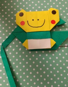 カエルを作ってみたよ!