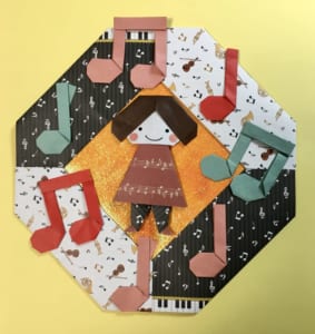 Origami folded by スローなのんちゃん
