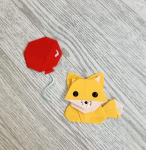 りんごの折ってみた