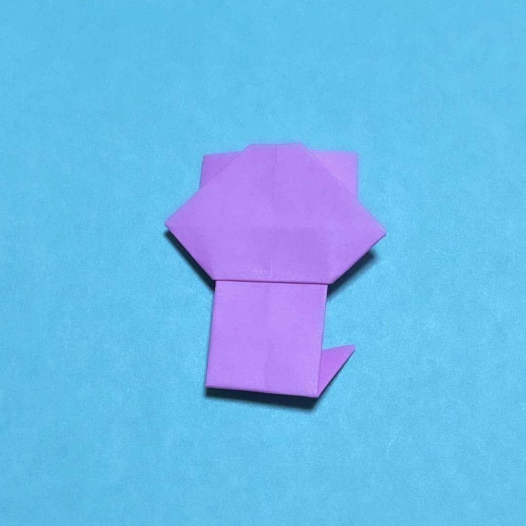 How to fold かんたんねこ, step 5